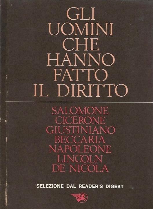 Gli uomini che hanno fatto il diritto - copertina