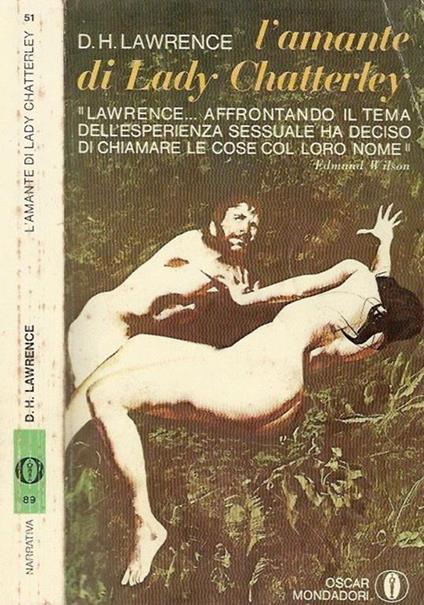 L' amante di Lady Chatterley - David Herbert Lawrence - copertina