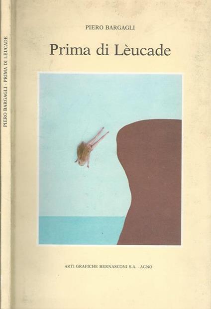 Prima di Lèucade - Piero Bargagli - copertina