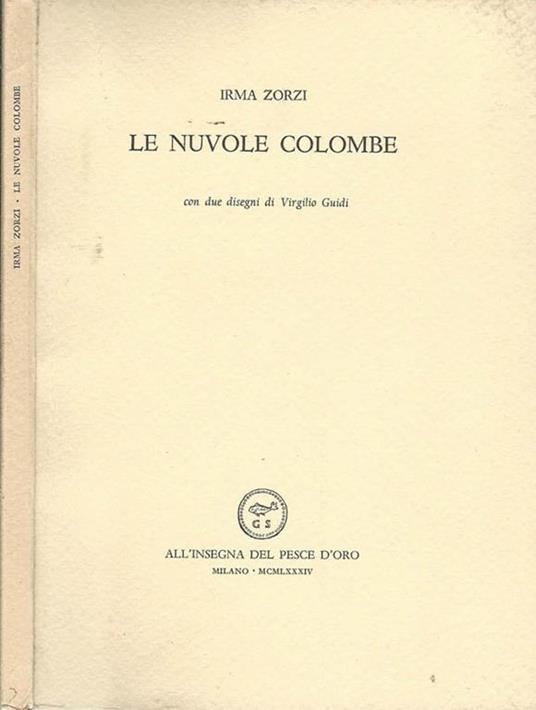 Le nuvole colombe - Irma Zorzi - copertina