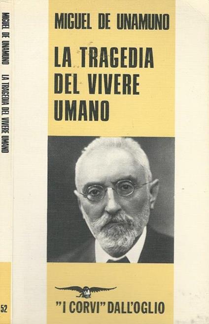La tragedia del vivere umano - Miguel de Unamuno - copertina