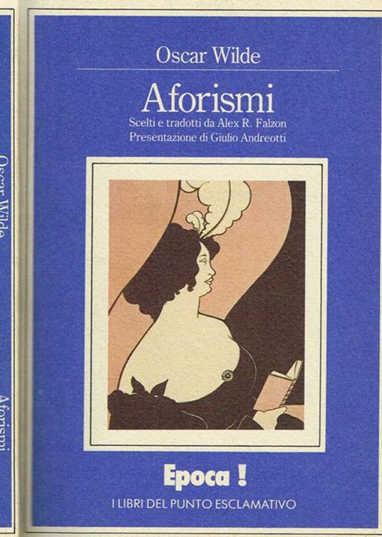 Aforismi - Oscar Wilde - copertina