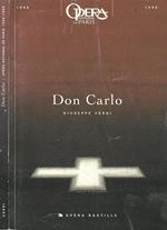 Don Carlo. Opéra en quatre actes