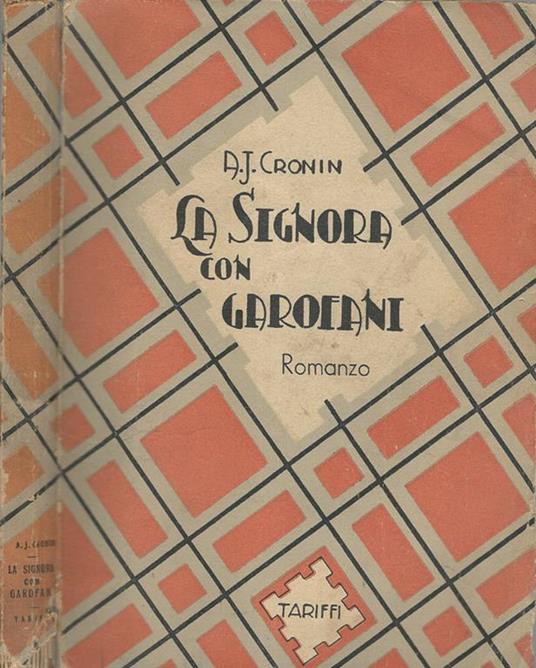 La signora con garofani - A. Joseph Cronin - copertina