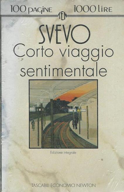 Corto viaggio sentimentale - Italo Svevo - copertina