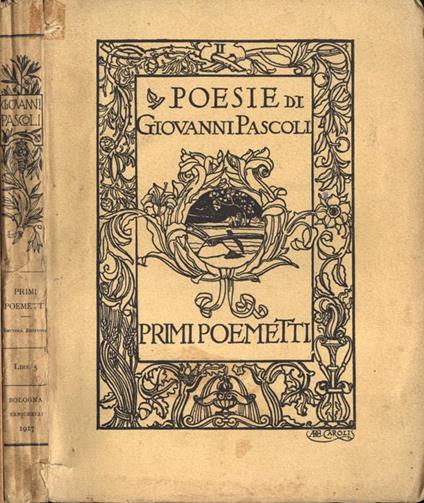 Primi poemetti - Giovanni Pascoli - copertina