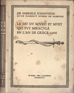 Le dit du sourd et muet qui fut miraculè en l' an de grace 1266