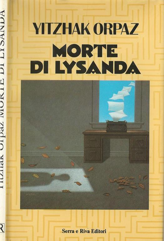 Morte di Lysanda - Yitzhak Orpaz - copertina