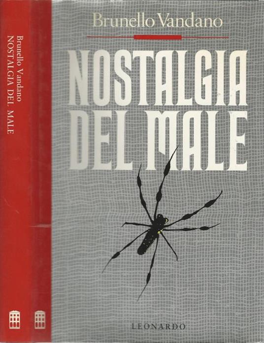 Nostalgia del male - Brunello Vandano - copertina