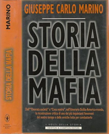 Storia della mafia - Giuseppe Carlo Marino - copertina