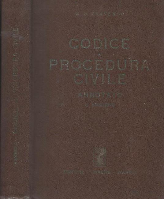 Codice di procedura civile - copertina