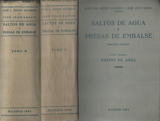 Saltos de Agua y Presas de Embalse - copertina