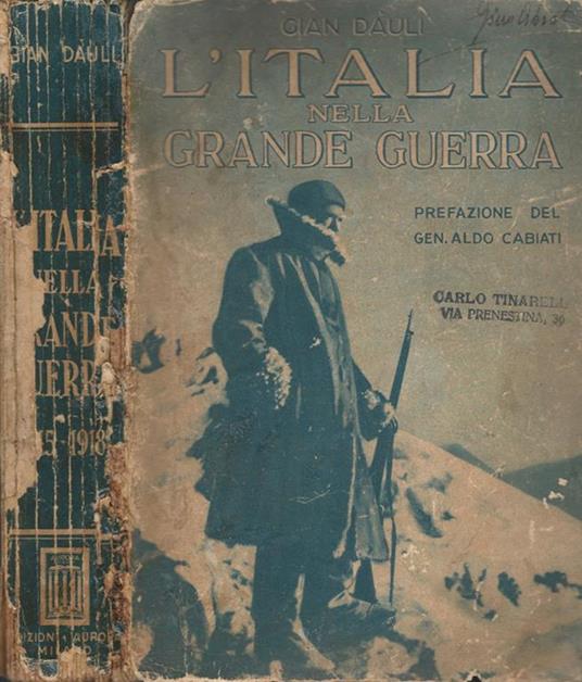 L' Italia nella Grande Guerra - Gian Dàuli - copertina