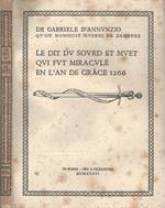 Le dit du sourd et muet qui fut miraculé en l'an de grace 1266