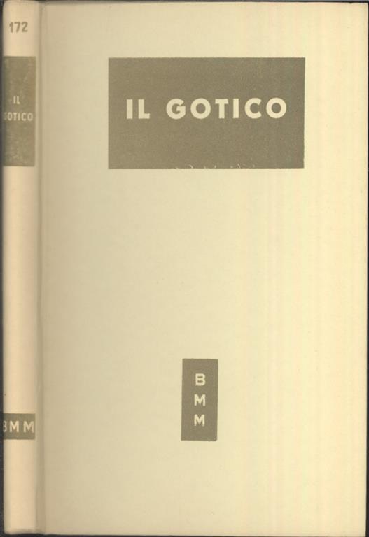 Il gotico - Virgilio Gilardoni - copertina