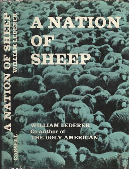 A nation of sheep - William Lederer - copertina