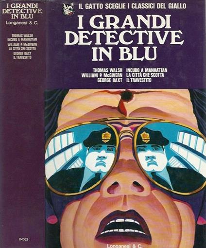 I grandi detective in blu - Incubo a Manhattan - la città che scotta - il travestito - Thomas Walsh - copertina