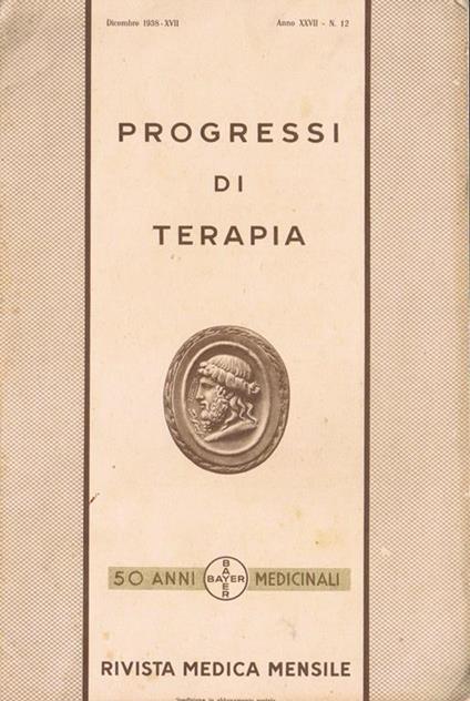 Progressi di Terapia (Fasc. N. 12) - copertina