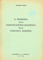 Il problema della comunicazione linguistica nella Comunità Europea