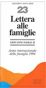 Lettera alle famiglie