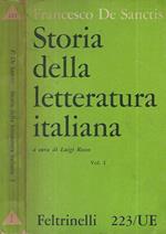 Storia della letteratura italiana Vol in