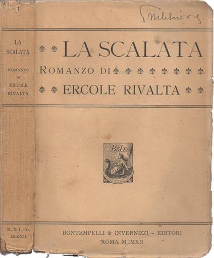 La scalata. Romanzo di Ercole Rivalta - Ercole Rivalta - copertina