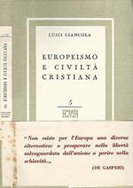 Europeismo e civiltà cristiana