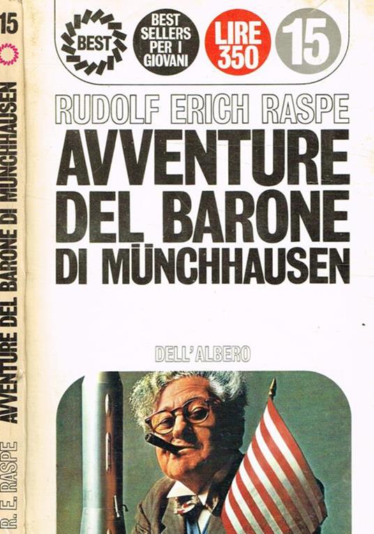 Avventure del barone di Munchhausen - Rudolf Erich Raspe - copertina