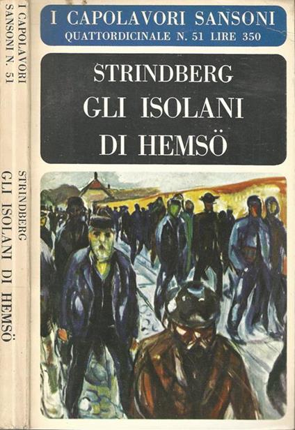 Gli isolani di Hemso - August Strindberg - copertina