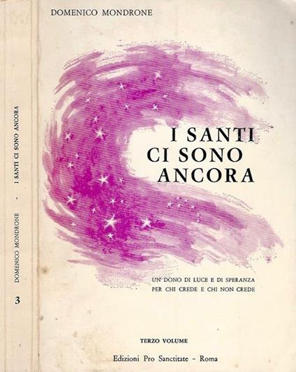 I santi ci sono ancora - Domenico Mondrone - copertina