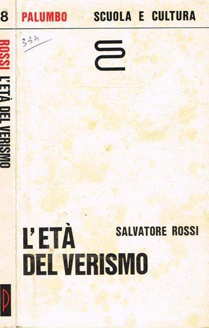 L' età del verismo - Salvatore Rossi - copertina