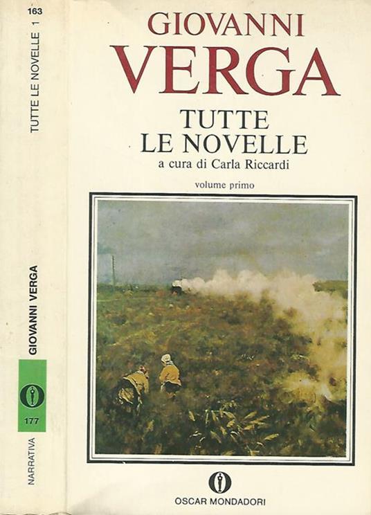 Tutte le novelle Vol. I - Giovanni Verga - copertina