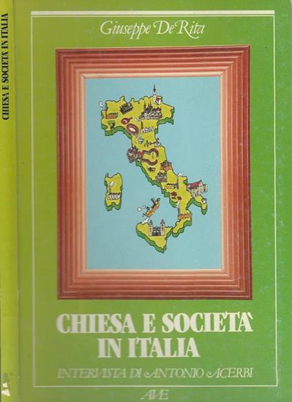 Chiesa e società in Italia - Giuseppe De Rita - copertina