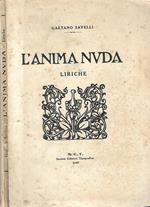 L' anima nuda. Liriche