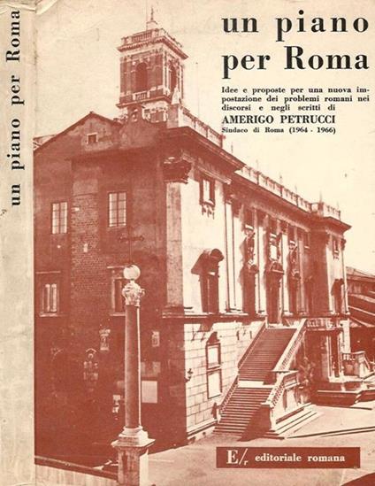 Un piano per Roma - Amerigo Petrucci - copertina