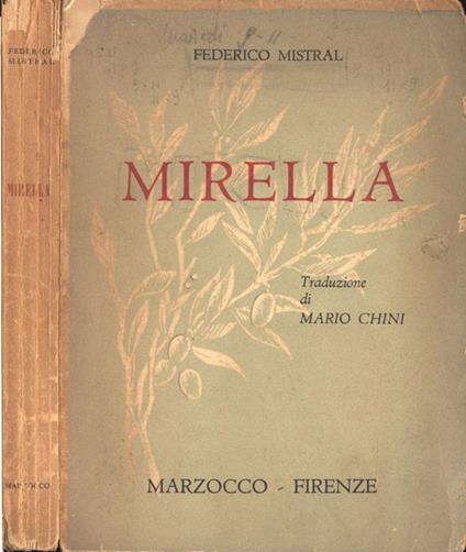 Mirella - Frédéric Mistral - copertina