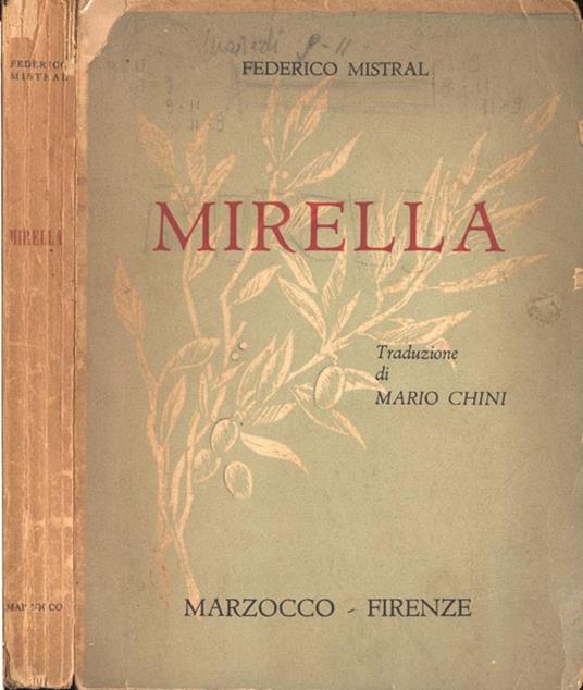 Mirella - Frédéric Mistral - copertina