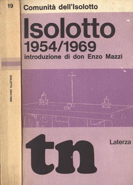 Isolotto 1954 - 1969 - copertina
