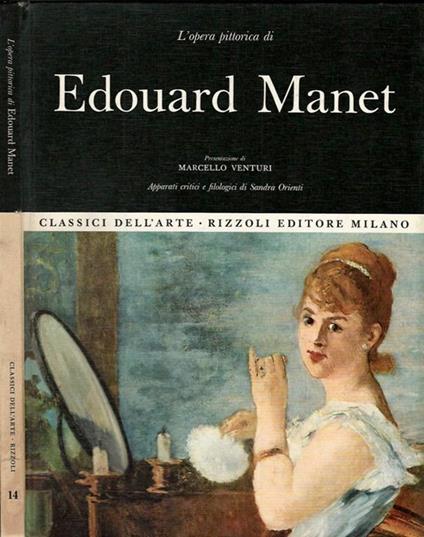 L' opera pittorica di Edouard Manet - copertina