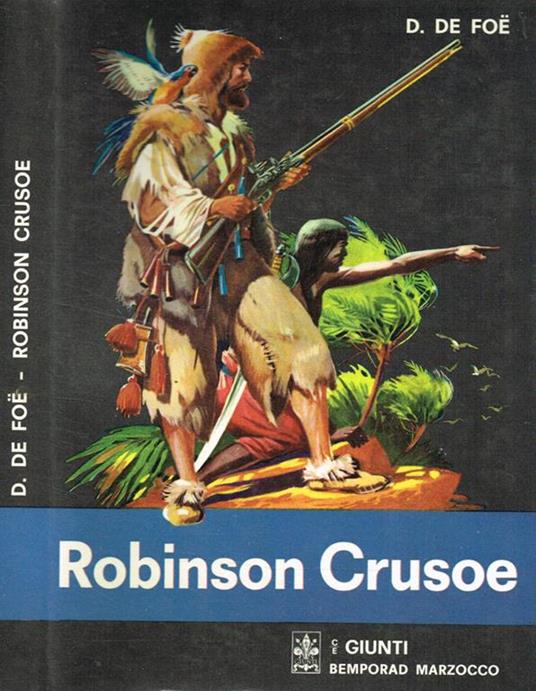 La vita e le avventure di Robinson Crusoe - Daniel Defoe - copertina