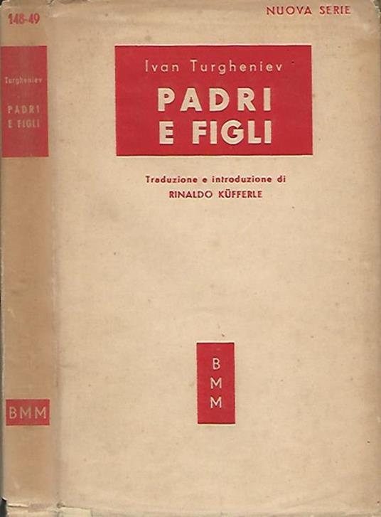 Padri e figli - Ivan Turgenev - copertina