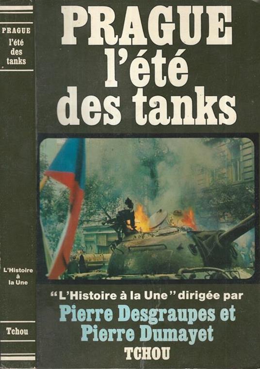 Prague l'été des tanks - copertina