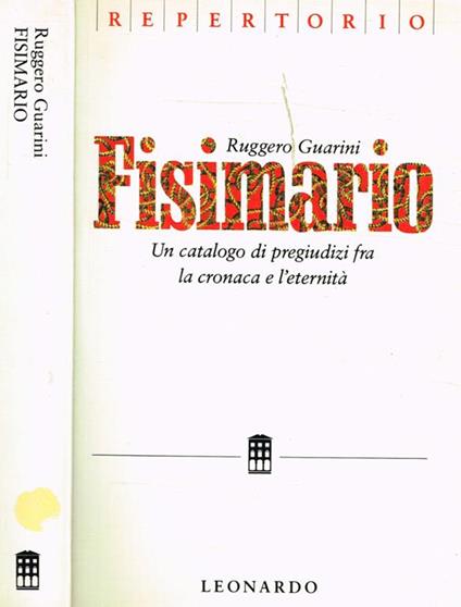 Fisimario. Un catalogo di pregiudizi fra la cronaca e l'eternità - Ruggero Guarini - copertina