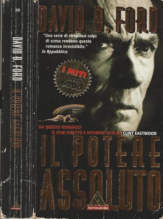 Il potere assoluto - David Baldacci - copertina