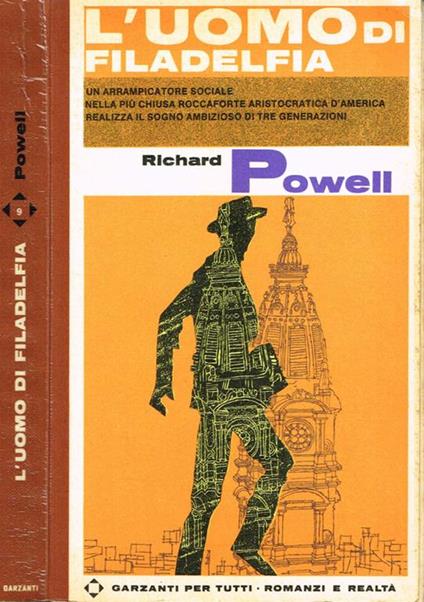 L' uomo di filadelfia - Richard Powell - copertina