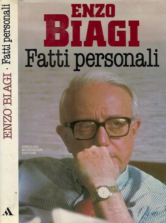 Fatti personali - Enzo Biagi - copertina