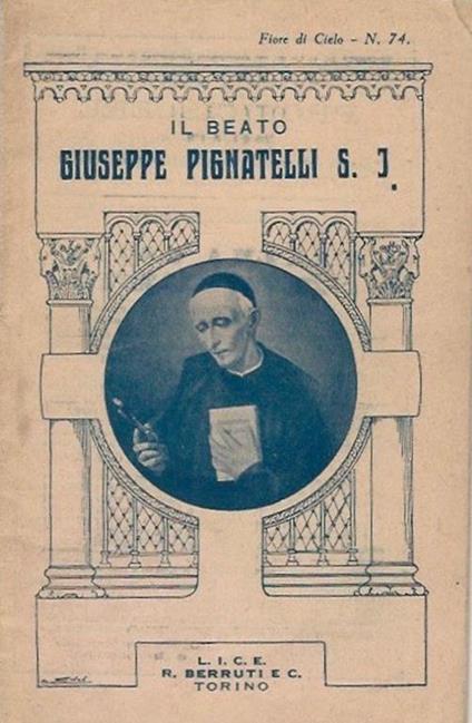 Il beato Giuseppe Pignatelli - copertina