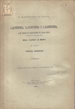 L' acetonuria, la glucosuria e l'albuminuria nella diarrea da degenerazione del plesso solare (simpatico addominale) negli alienati di mente