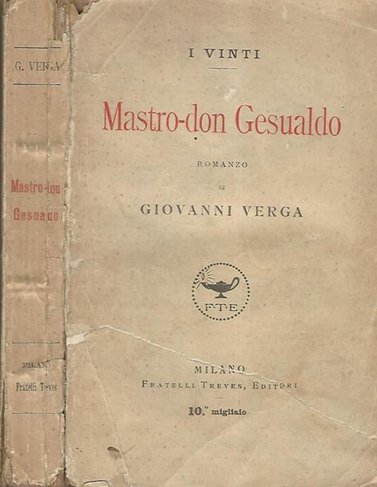 Mastro-don Gesualdo - Giovanni Verga - copertina