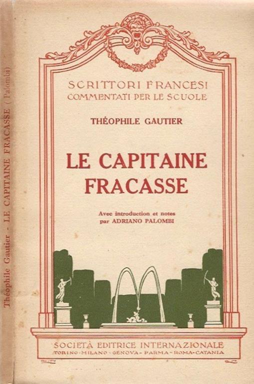 Le Capitaine Fracasse - Théophile Gautier - copertina